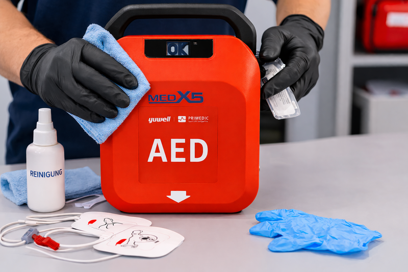 Heartsafe MedX5 Aufbereitung