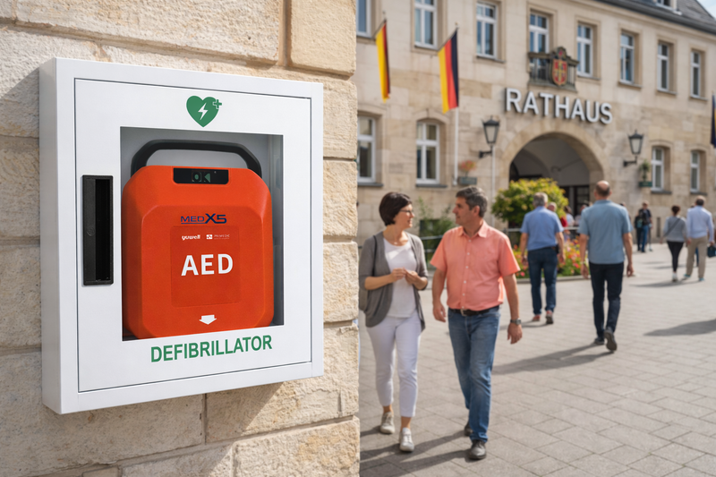 Defibrillator Heartsave MedX5 Gemeinde