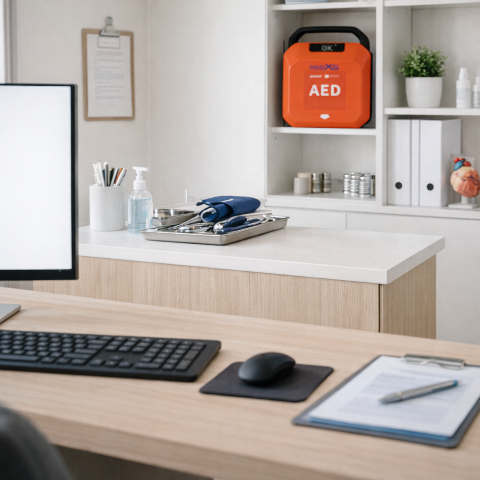 HeartSave Defibrillator Arzt MedX5