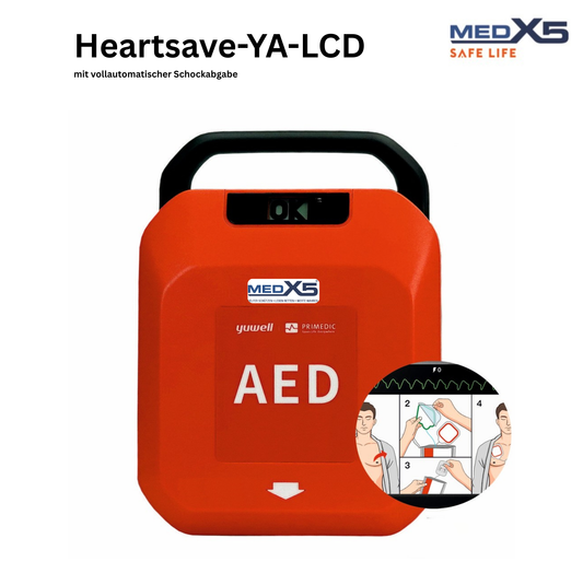 Primedic HeartSave YA Vollautomat AED | 8 Jahre Garantie
