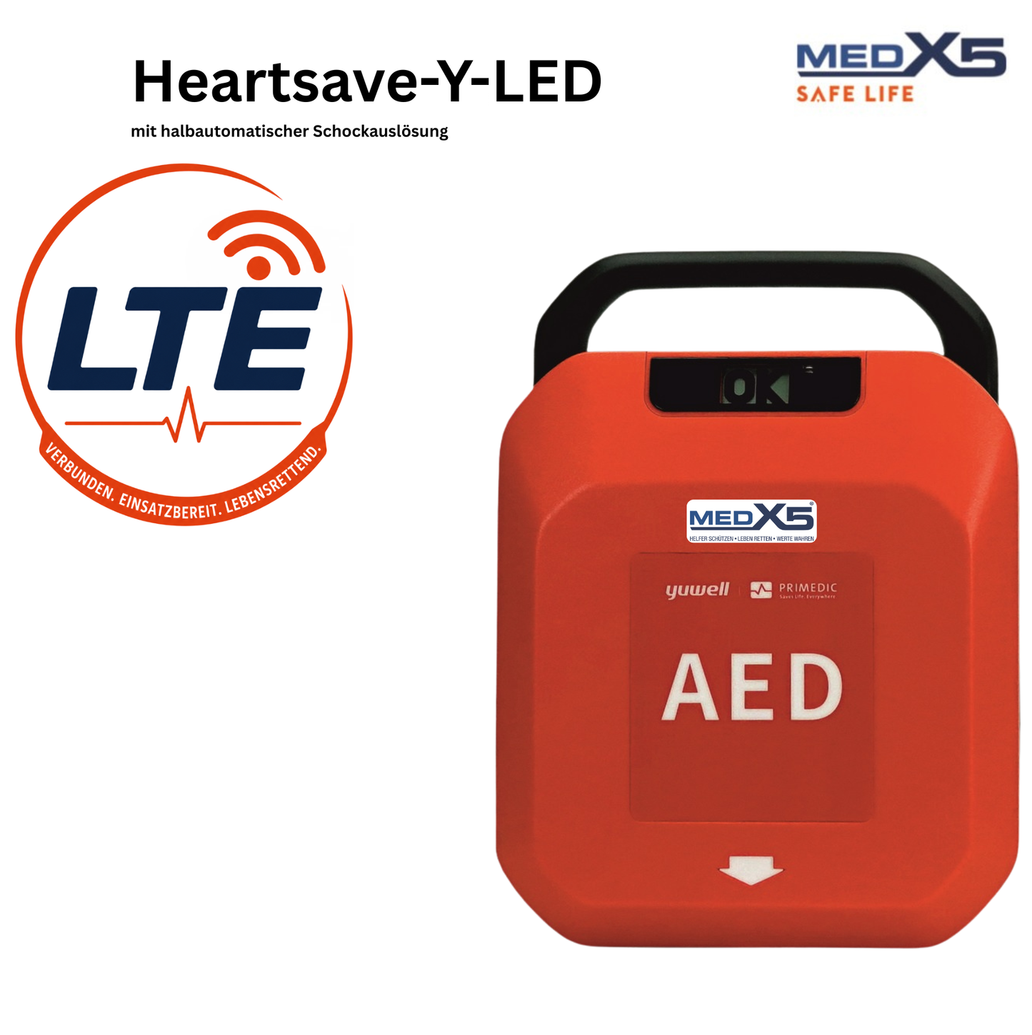 Primedic HeartSave Y/YA | Smarter AED für Laien