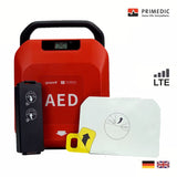 HeartSave YA mit Grafikanzeige, automatische  Schockabgabe, Fernüberwachung mit LTE-Modul und IoT-Lizenz, DE/EN