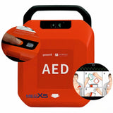 HeartSave Y mit LCD-Bildschirm und manuelle Schockauslösung