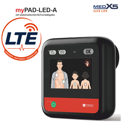 Metrax myPAD LTE | Smarter AED für Laien