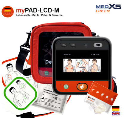 Metrax myPAD halbautomatischer AED | 8 Jahre Herstellergarantie*