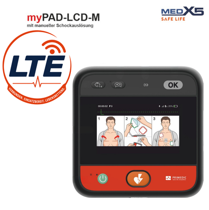 Metrax myPAD LTE | Smarter AED für Laien
