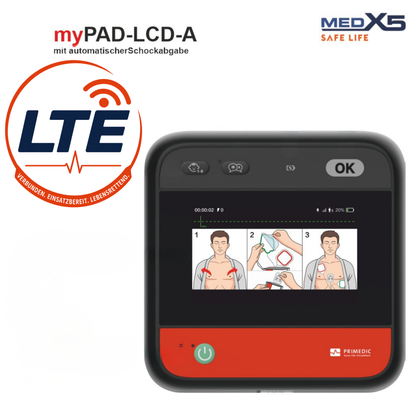 Metrax myPAD LTE | Smarter AED für Laien