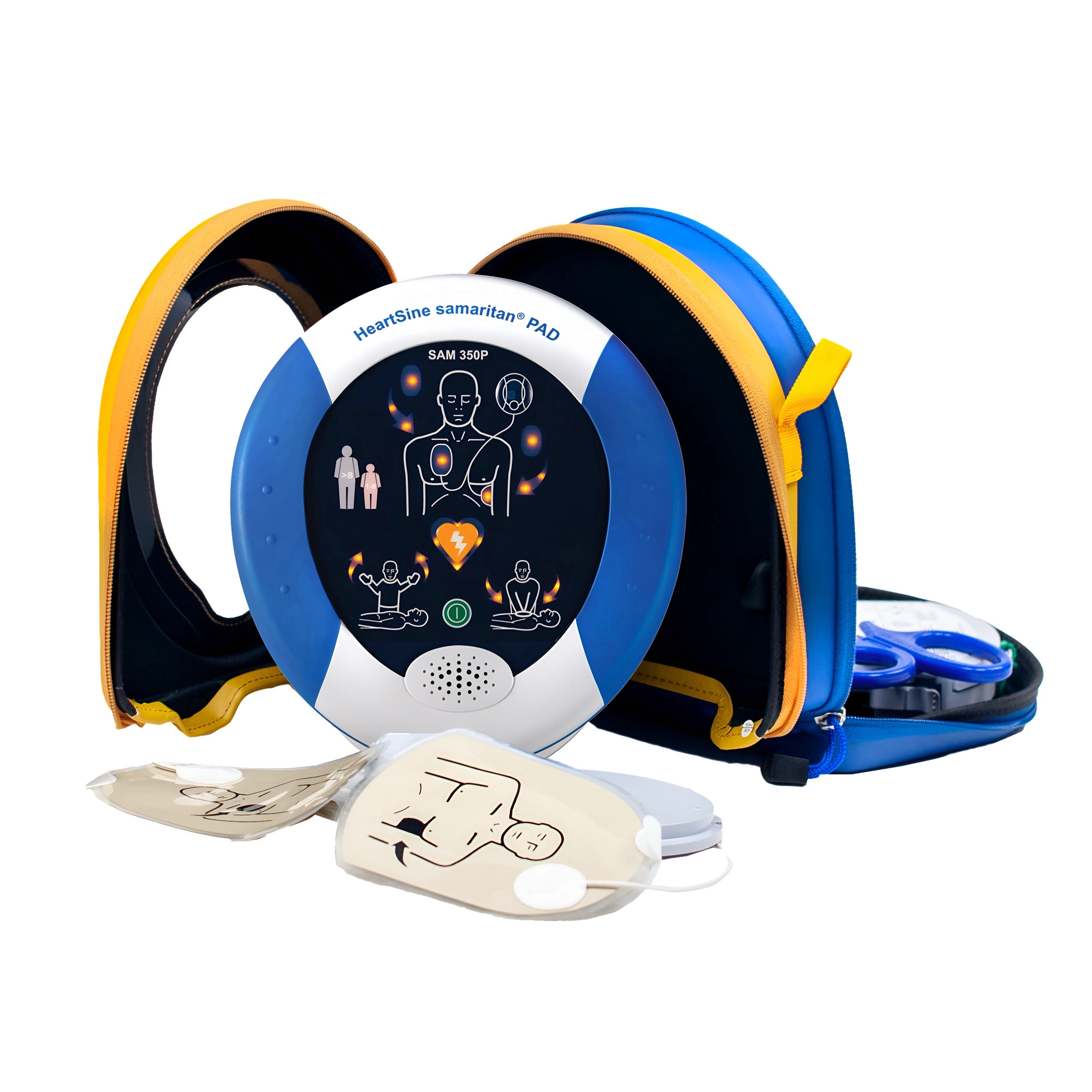 HeartSine SAM 350P manual defibrillator, EN