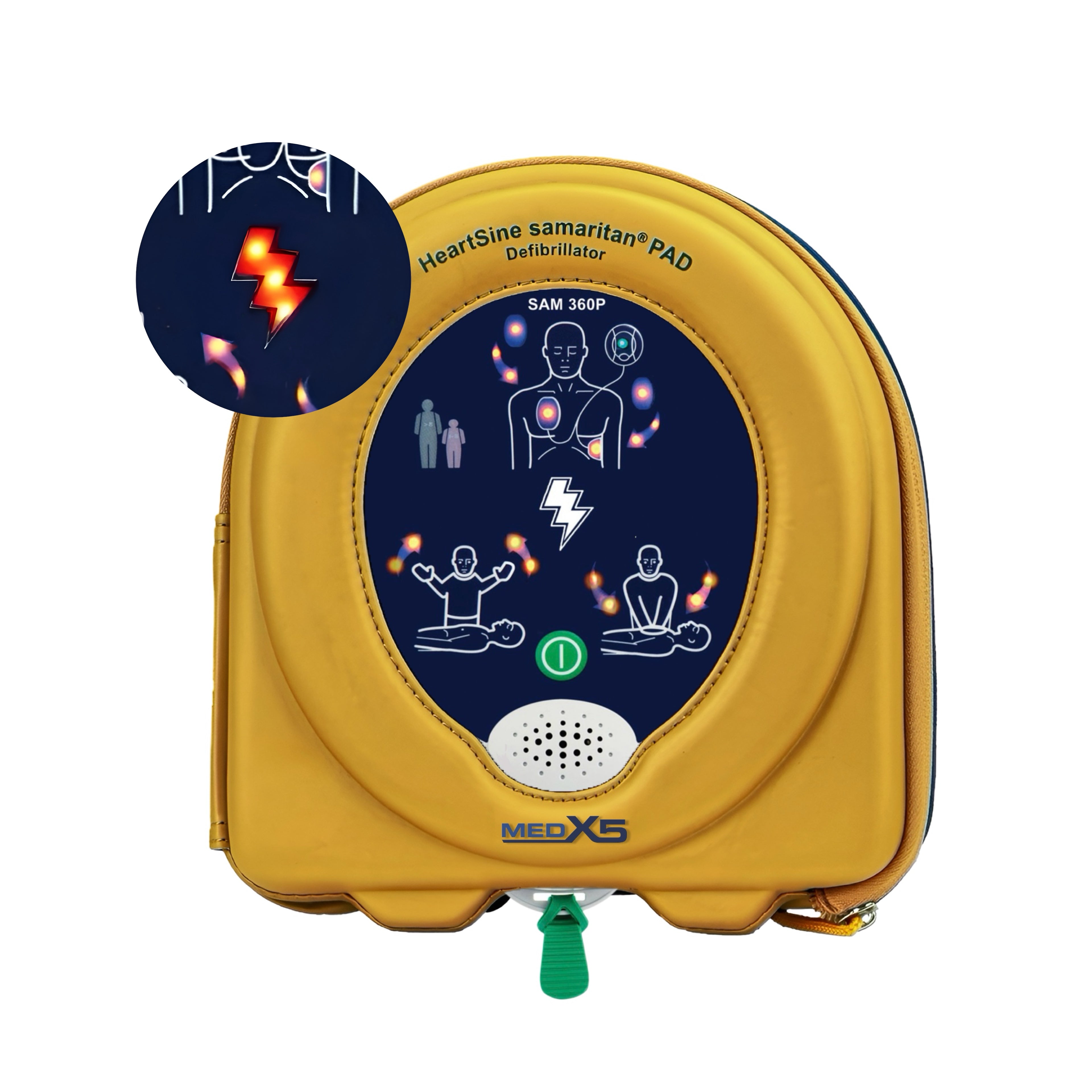 HeartSine samaritan PAD 360P Defibrillator/AED Vollautomat DE