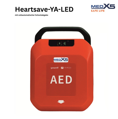 Primedic HeartSave YA Vollautomat AED | 8 Jahre Garantie