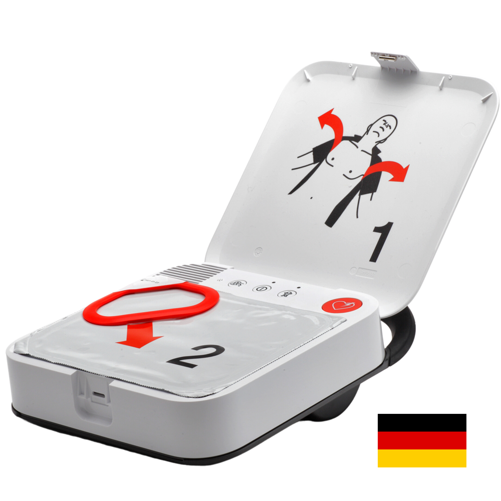 PhysioControl LIFEPAK CR2 - Automated Defibrillator (AED) with USB