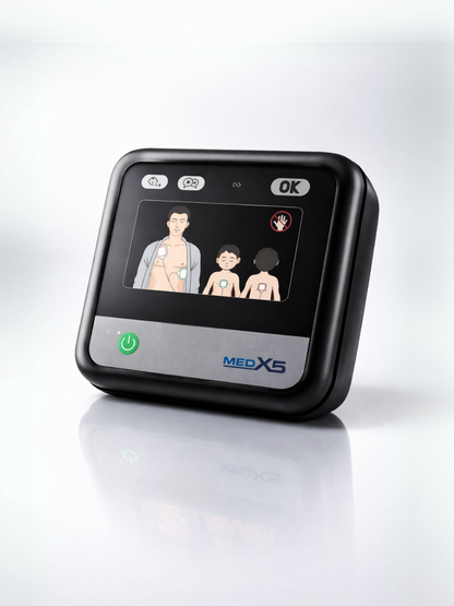 1-59848 -myPAD Heimdefibrillator für zu Hause LED automatisch