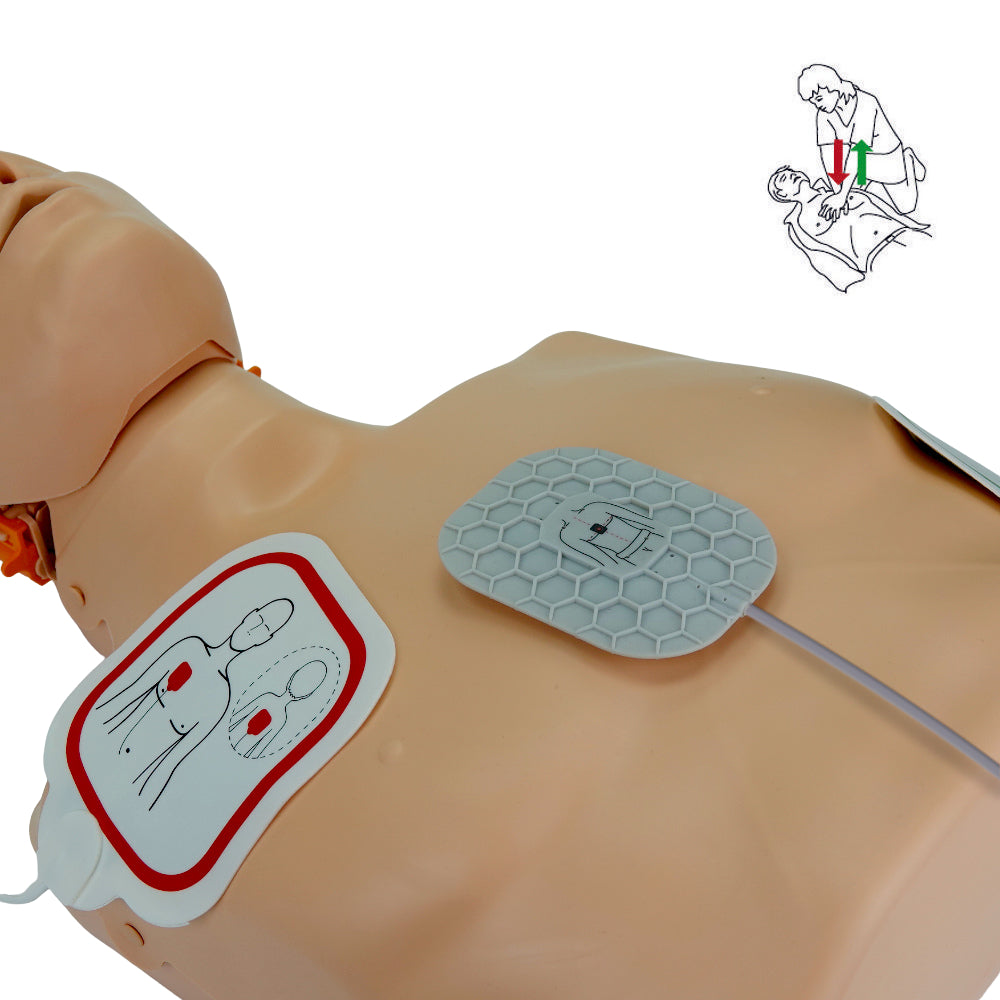 Metrax myPAD Ersatzelektroden mit HLW-Feedbacksensor für Erwachsene und Kinder