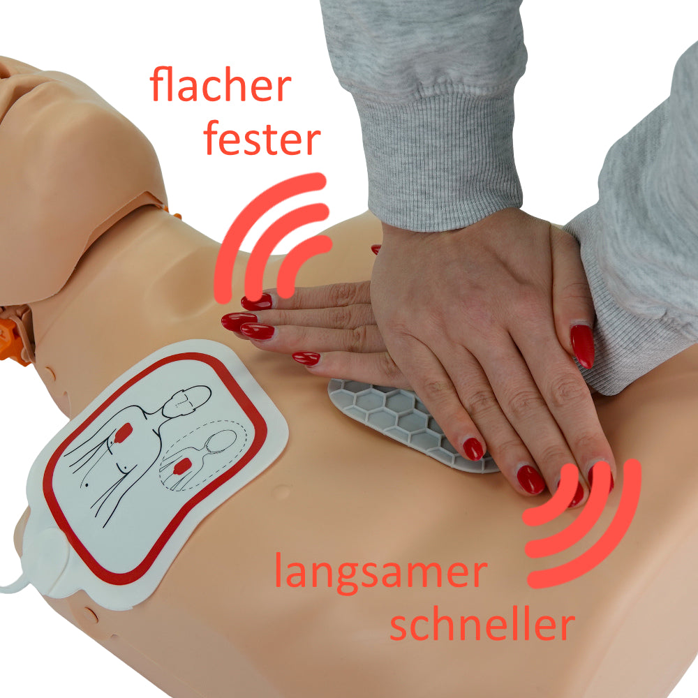 Metrax myPAD Ersatzelektroden mit HLW-Feedbacksensor für Erwachsene und Kinder