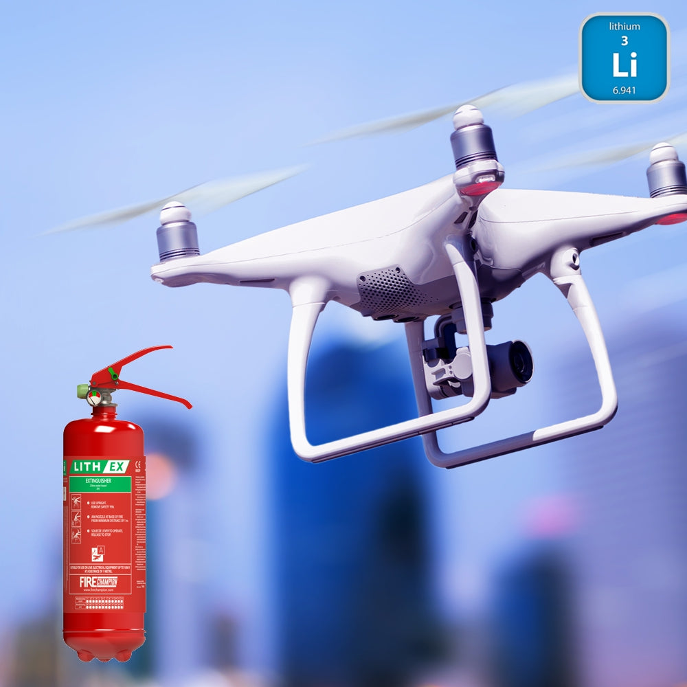 AVD Lithium Feuerloescher LithEx Brand