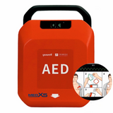 HeartSave YA mit LCD-Bildschirm und automatische Schockabgabe