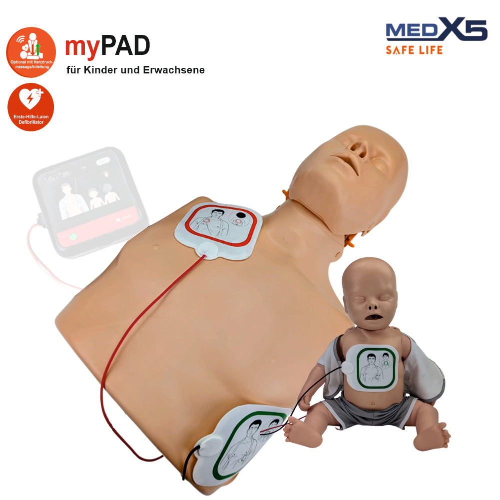 Metrax myPAD vollautomatischer AED | 8 Jahre Herstellergarantie*