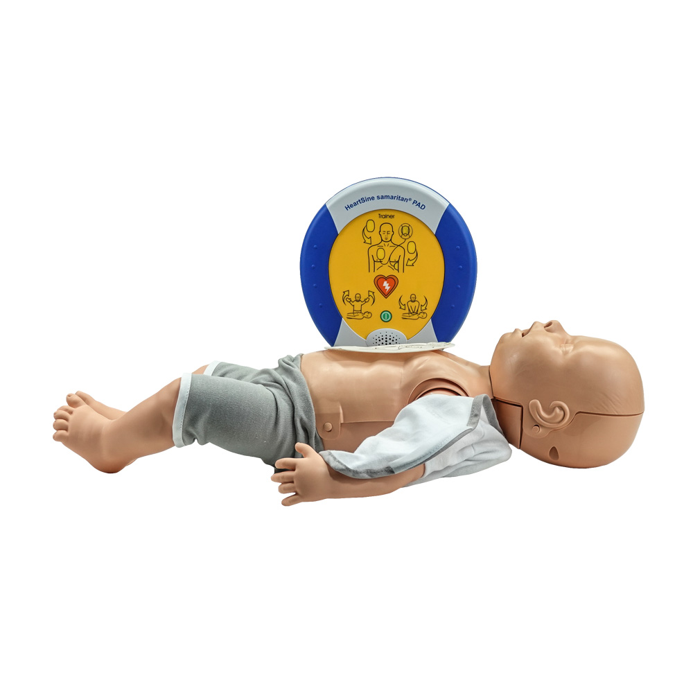Practi-Baby 2 in 1, Reanimations-Übungspuppe, mit Tragetasche und Zubehör
