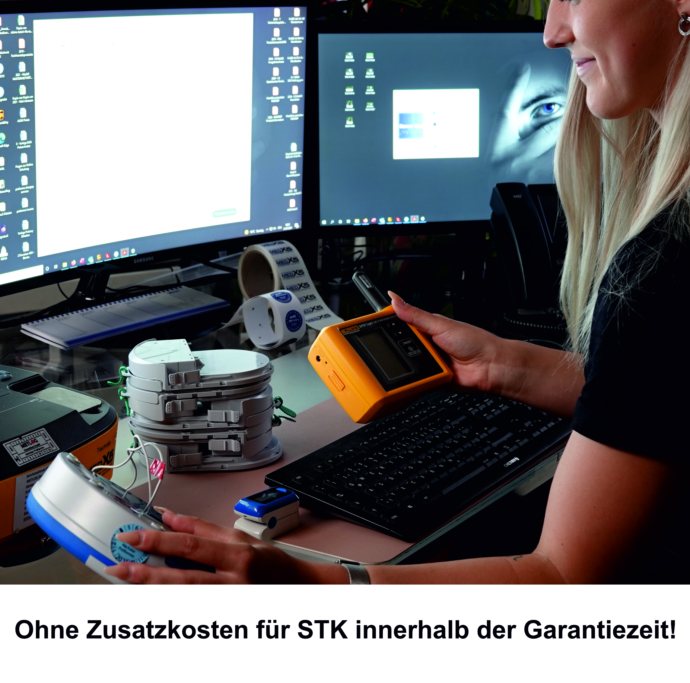 HeartSine samaritan® PAD 350P Defibrillator/AED, inkl. 3 St. STK-Prüfungen und 1 St. PAD-PAK innerhalb der Garantiezeit
