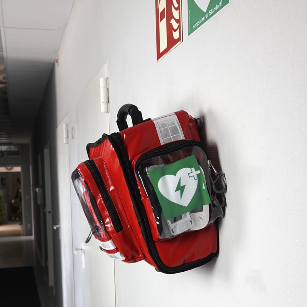 Defibrillator Erste-Hilfe-Set mit Maske