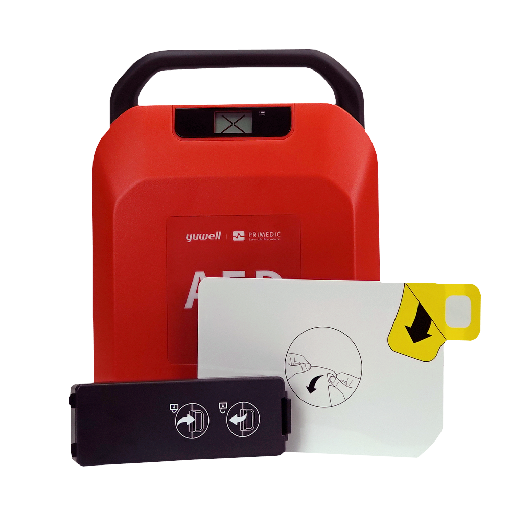 Primedic HeartSave Y Defibrillator/AED mit manueller Schockabgabe