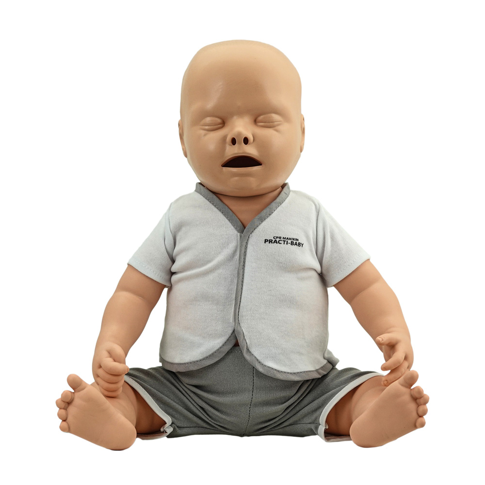 Practi-Baby 2 in 1, Reanimations-Übungspuppe, mit Tragetasche und Zubehör