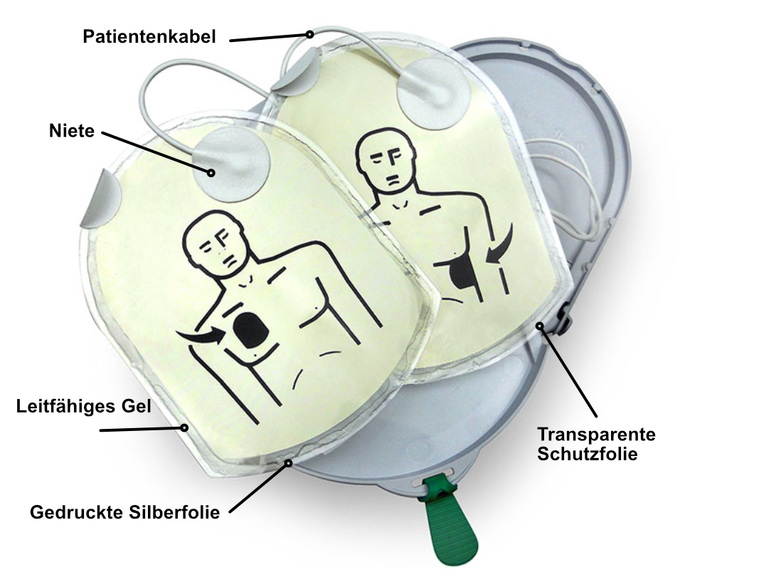 HeartSine Batterie- und Elektrodenkassette, PAD-PAK 03 für Erwachsene und Kinder > 8 J., 4 J. haltbar                          